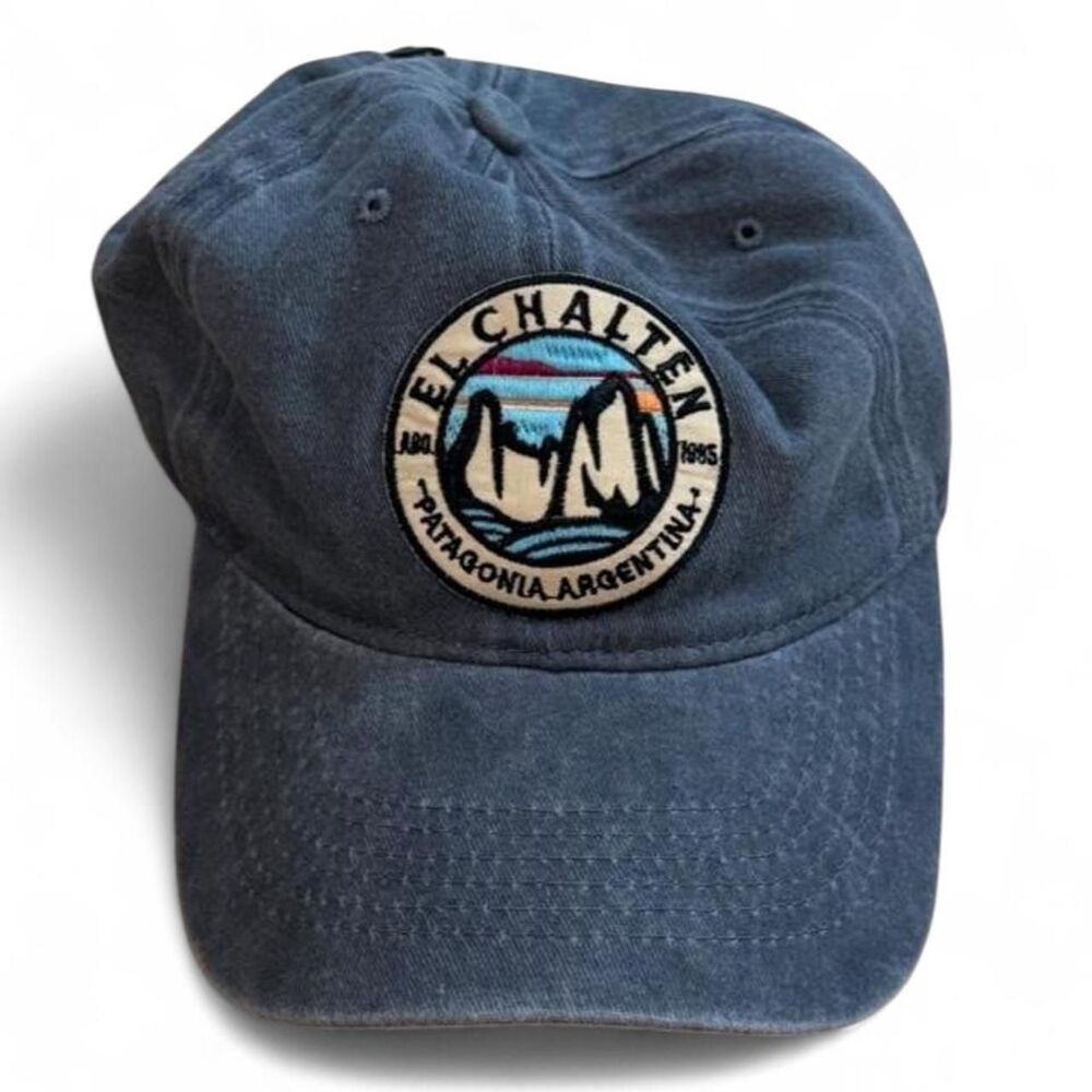 Unbranded Men's Grey and Blue Hat